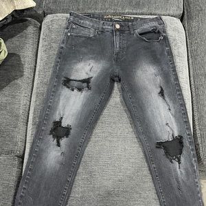 American Eagle stacked skinny distressed denim